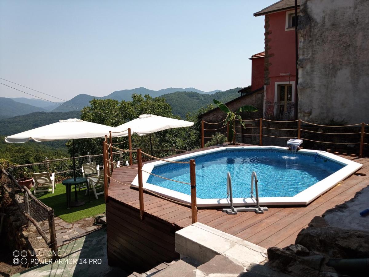 Hotel New Arcobaleno Ossegna Maissana Exterior foto